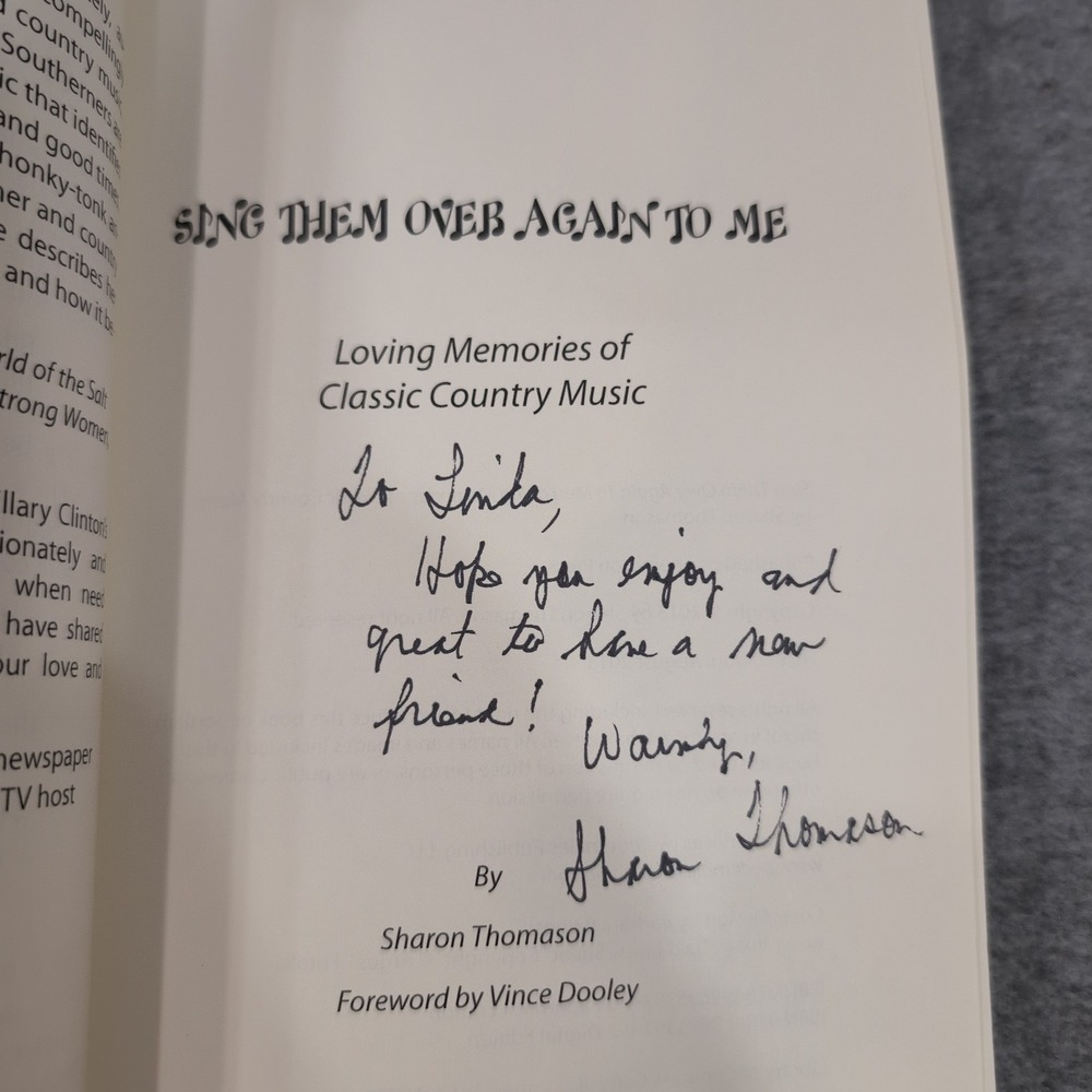 Sing Them Over Again To Me Loving Memories of Classic Sharon Thomason Signed‎ - Picture 3 of 6